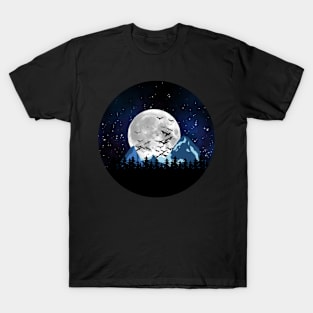 Full moon. T-Shirt